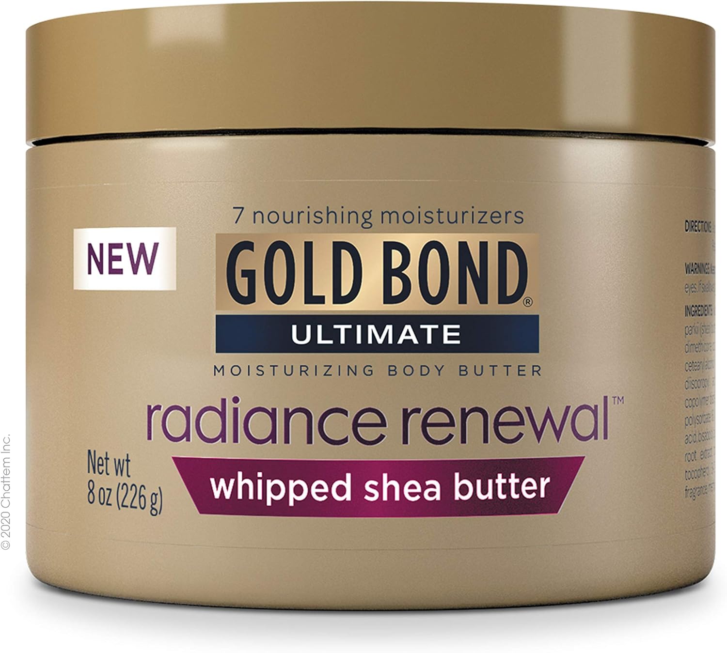 Gold Bond Radiance Renewal Cream, Whipped Butter, 8 Ounce: Health & Personal Care