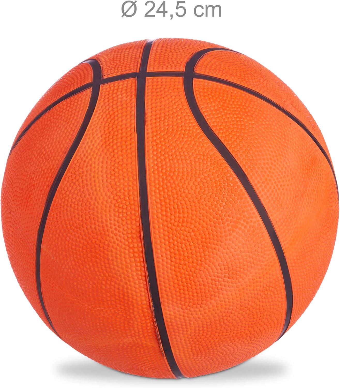 Relaxdays Balón Baloncesto para Exterior o Interior, Talla 7 ...