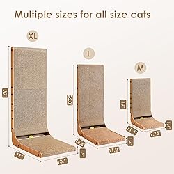 EHEYCIGA Cardboard Cat Scratcher for Indoor