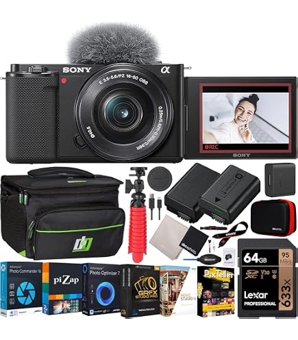 Amazon.com : Sony ZV-E10 II Camera with 16-50mm Lens & Bag Bundle