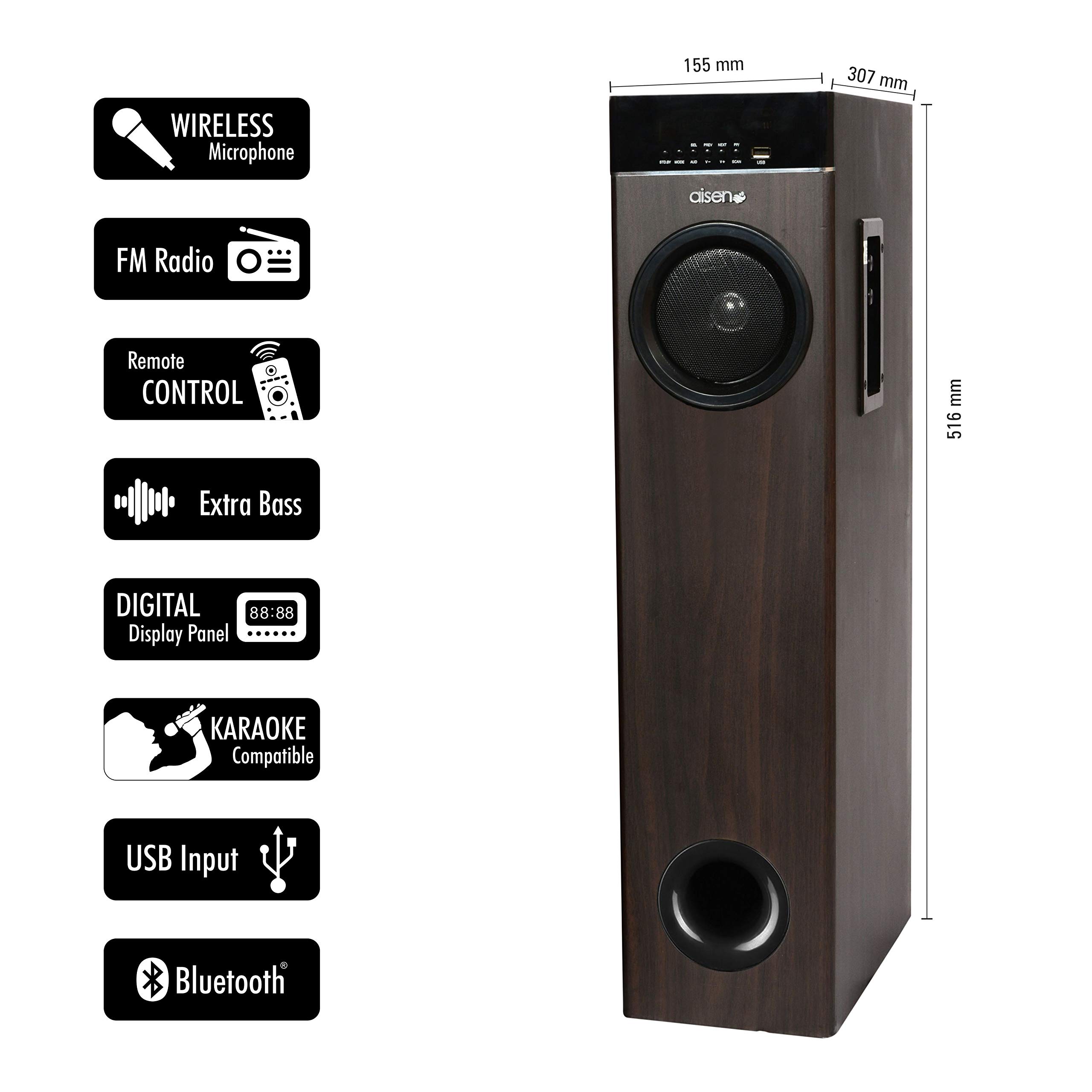 aisen tower speaker