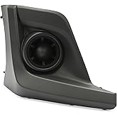 HECASA Fog Light Cover Compatible with 2018-2020 Subaru Crosstrek Passenger Side Front Fog Lamp Black Bezel Trim Cover W/O Fog Light Hole Replacement for 57731FL062 SU1039114