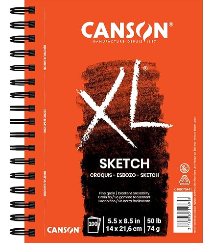 Pro Art Artist Select Sketch Pad 9x12 Inches & 5-Piece Charcoal Pencil Set - 100 Sheets Acid Free - View #10