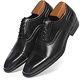 Alipasinm Men's Dress Shoes Oxford Formal Modern Leather Shoes for Men