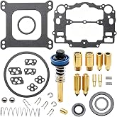 OXCANO 1477 Carburetor Rebuild Kit for Edelbrock 1400 1404 1405 | 34-Piece Kit, Fits 500-800 CFM Performer, Replaces 3-480 809064 Weber Marine