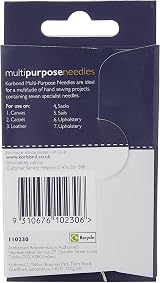 Korbond Multi Purpose Needles 7pcs K110230 Brand New view 3