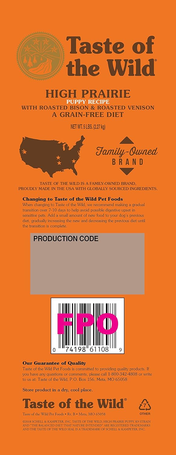 taste of the wild junior large breed