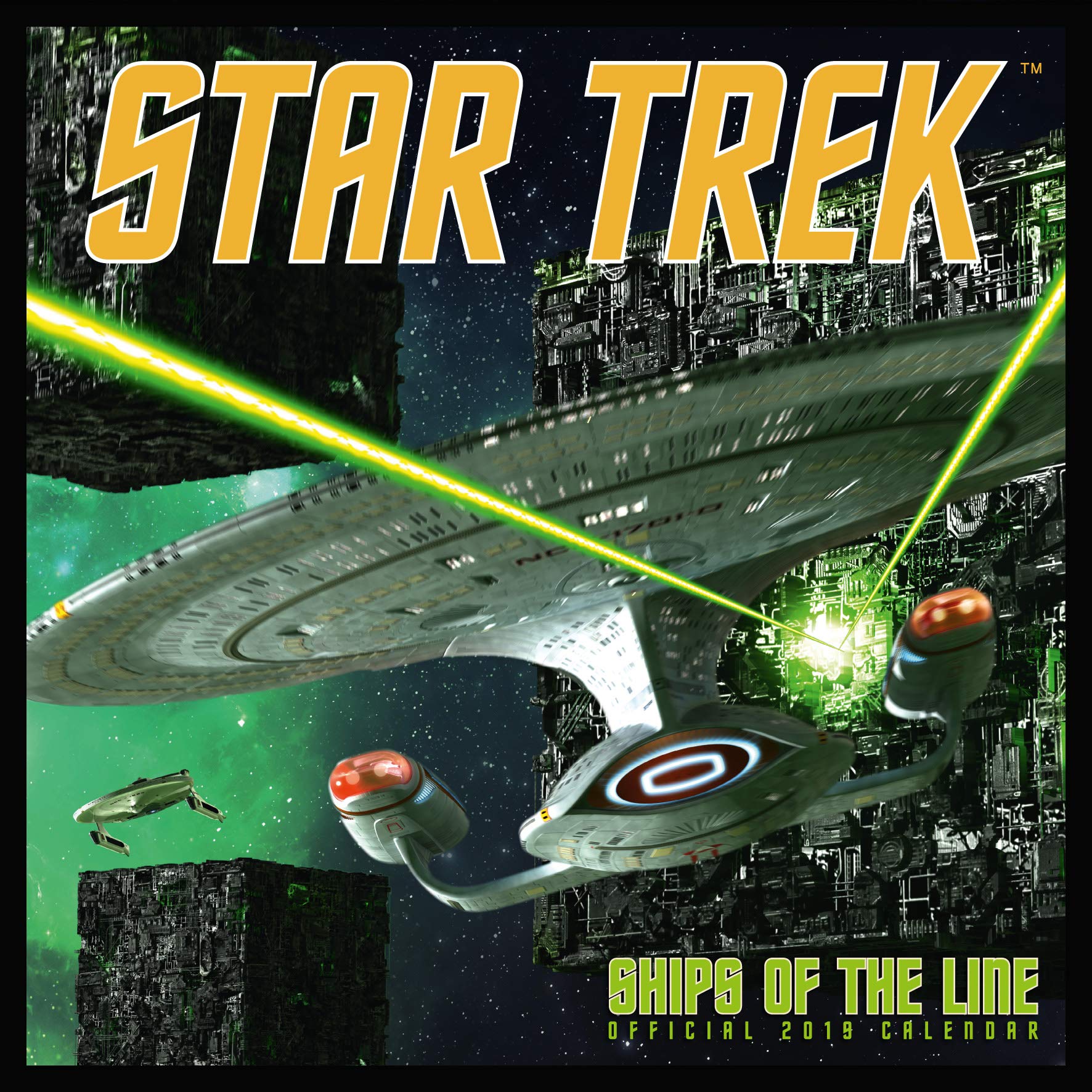 Star Trek Ships Of The Line Official 2019 Calendar Square 9781785496646 Amazon Com Books