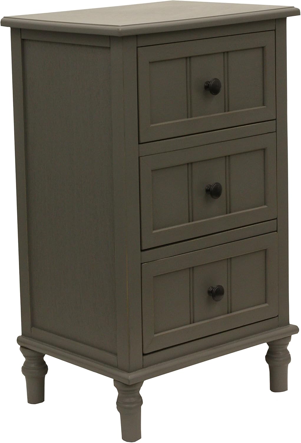 Décor Therapy Accent Table, Eased edge Grey: Kitchen & Dining