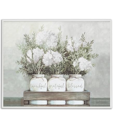 Wandbild 'Country Sukkulenten' Von Stupell Industries – Gerahmte Leinwand 40,6 X 50,8 Cm, Rustikales Botanik-Design