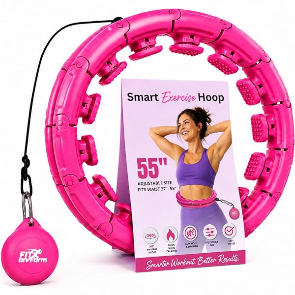 FIT ON FORM INFINITY WEIGHTED HULA HOOP FOR...