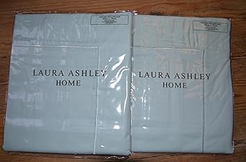 Set Of 2 X New Laura Ashley Pillow Cases Duck Green Pillowcase