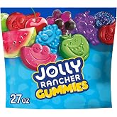 JOLLY RANCHER Gummies Original Fruit Gummy Candy Bag, 27 oz | Original Fruit Flavored Gummies with Blue Raspberry, Green Apple, Cherry, Grape and Watermelon, Shareable Bag, 27 oz
