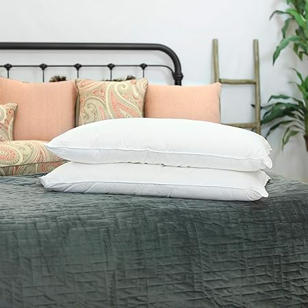 Silk Bedding Direct Pair Of Silk Filled Pillows Super King Size