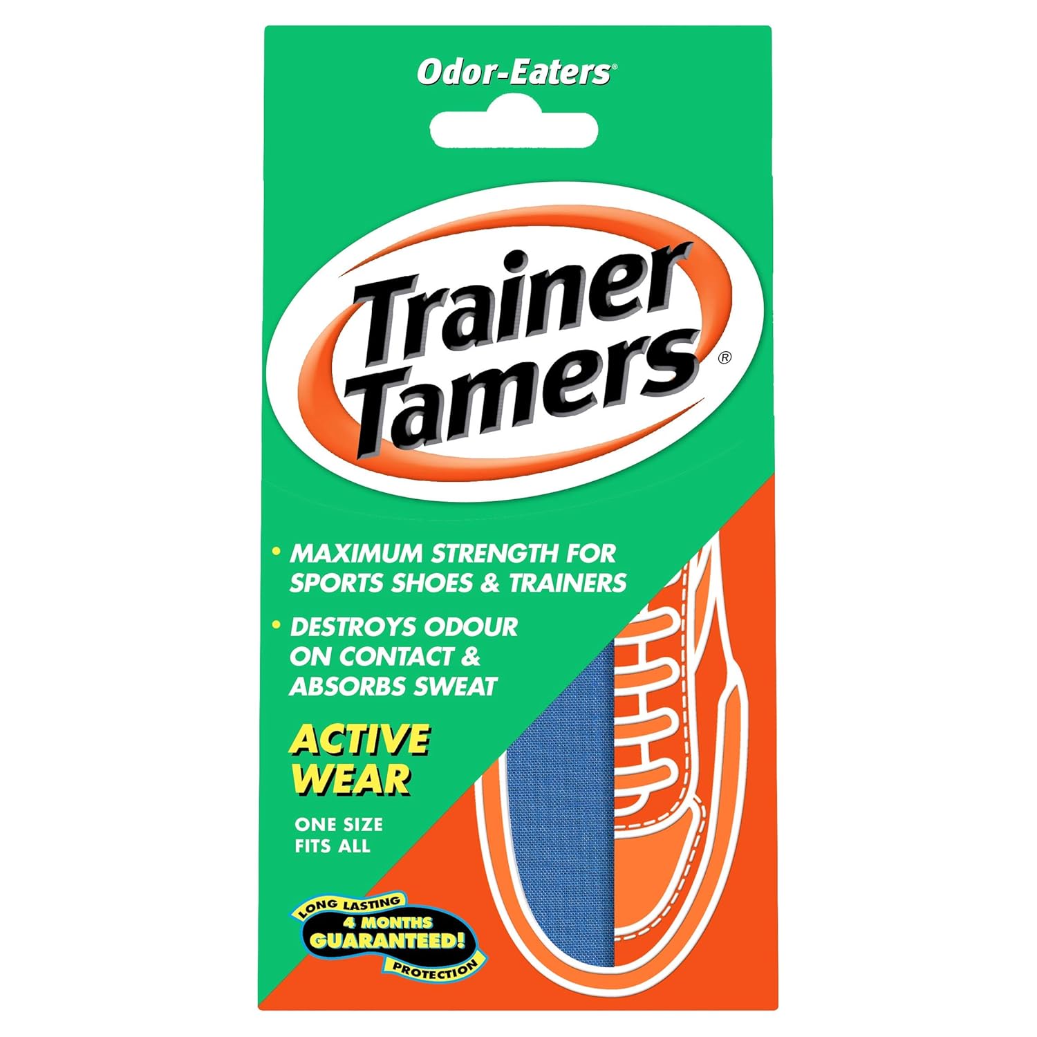 OdorEaters Trainer Tamers, OdourDestroying, Super strength insoles