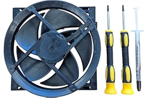 Group Vertical Cooling Fan for Xbox One Console – Internal Replacement Fan w Repair Kit, Screwdriver and Heatsink Paste - Fits for Xbox One