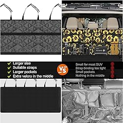 Femuar Car Trunk Organizer,Large Capacity Backseat
