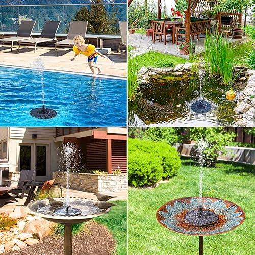 10 Best Solar Bird Bath Fountains Expert's Guide In 2022