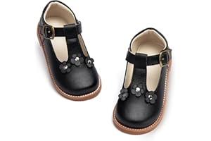 ESTINE Toddler Girl Mary Jane Dress Shoes-Girls School Uniform Oxford for Wedding Party