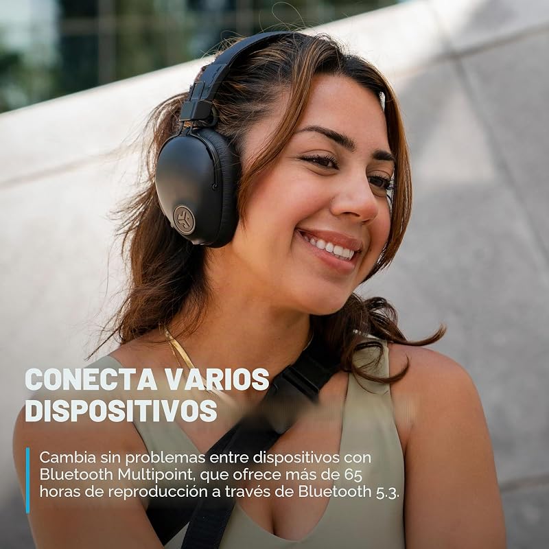 Auscultadores Bluetooth Over-Ear Studio Pro+ - 65h, Pretos