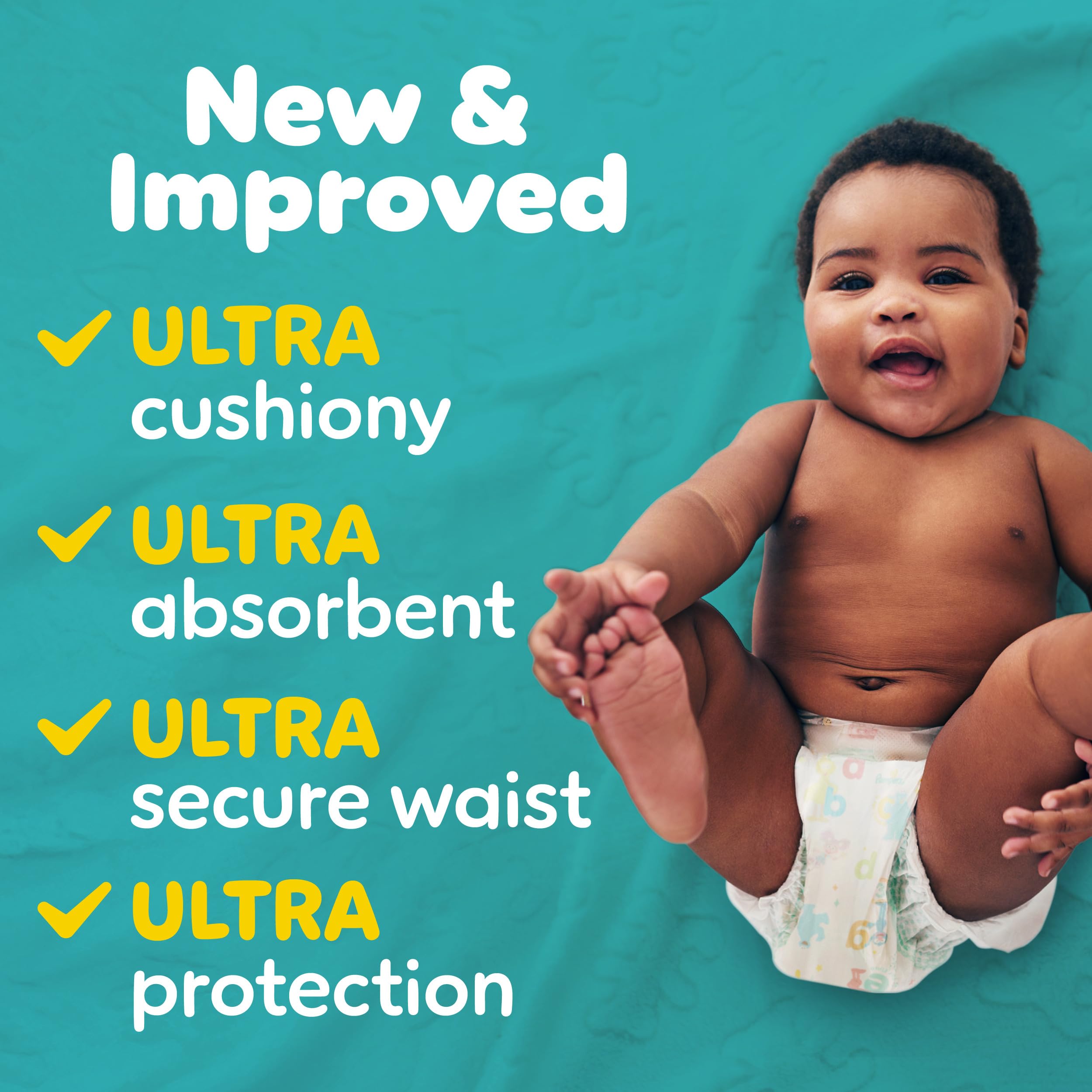 Pampers Diapers - Baby Dry - Size 6, 21 Count, Absorbent Disposable Infant Diaper (Packaging May Vary)