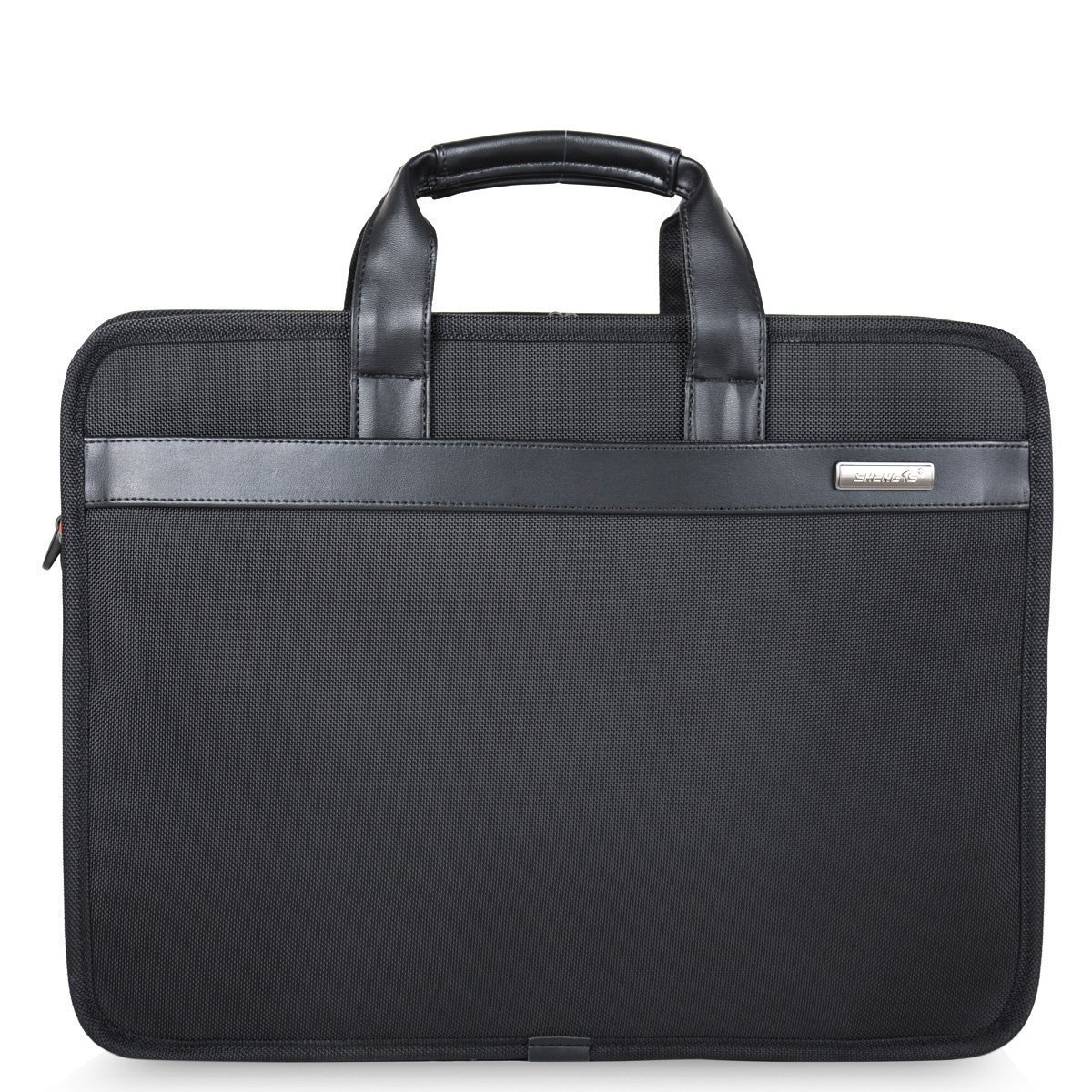 2016 New Shengts Widen 15 Laptop Sleeve Pouch Organiser Briefcase Waterproof Laptop Case for MacBook Pro Retina Display Panel Asus/Dell/HP/Samsung (15 "15.1" 15.4 "15.6 inch, Black) 17,3 Zoll
