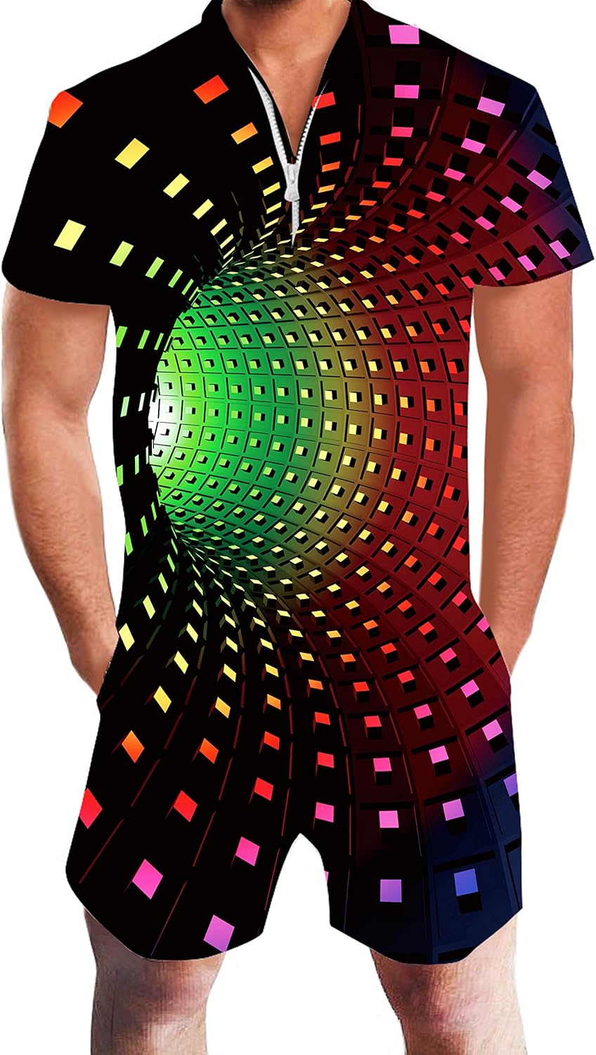 short sleeve jumpsuit casual