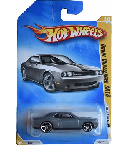 Amazon.com: Hot Wheels Dodge Challenger Drift Car, [Blue] 241/250