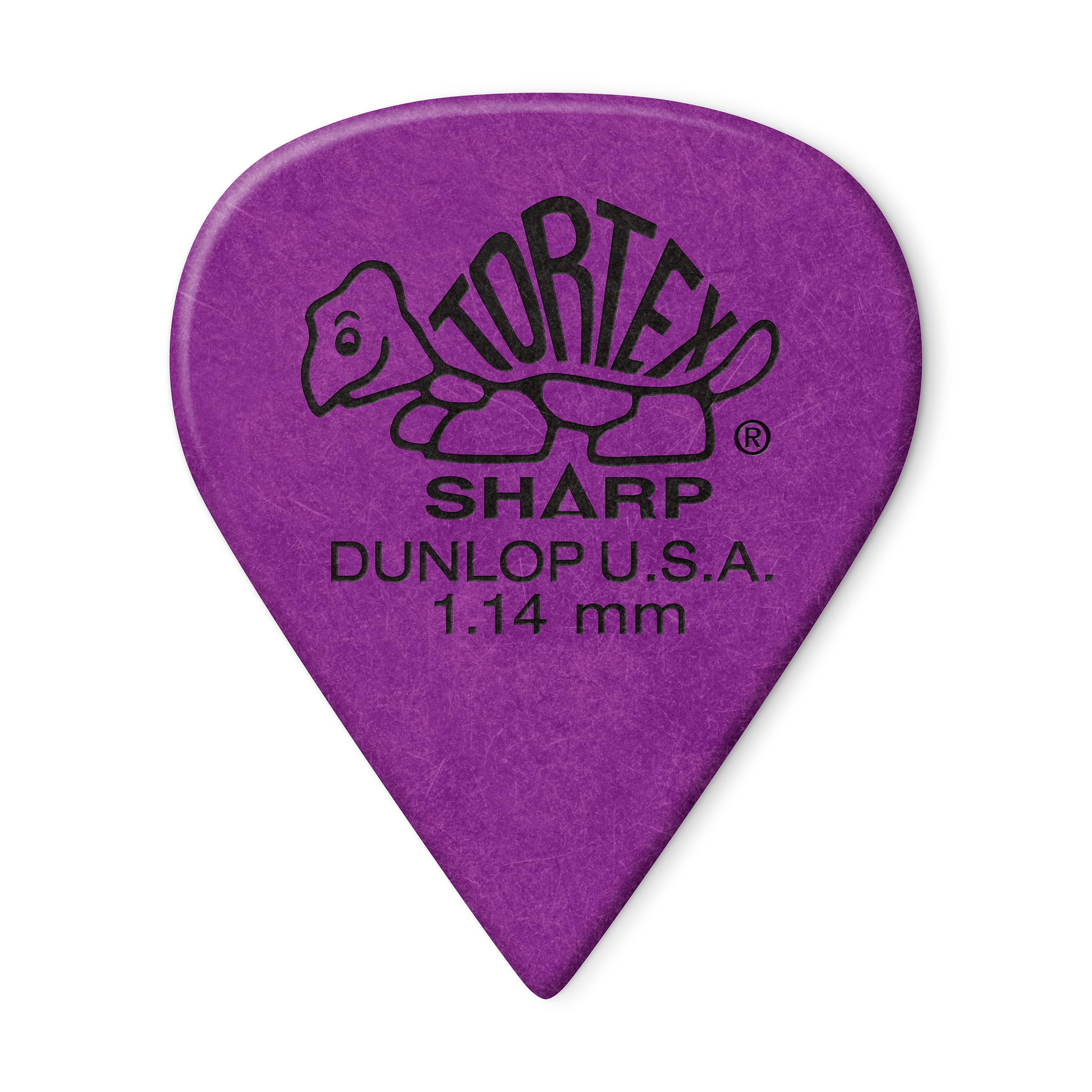 Jim Dunlop 412P1.14 Tortex Sharp Player Pack (Pack of 12)