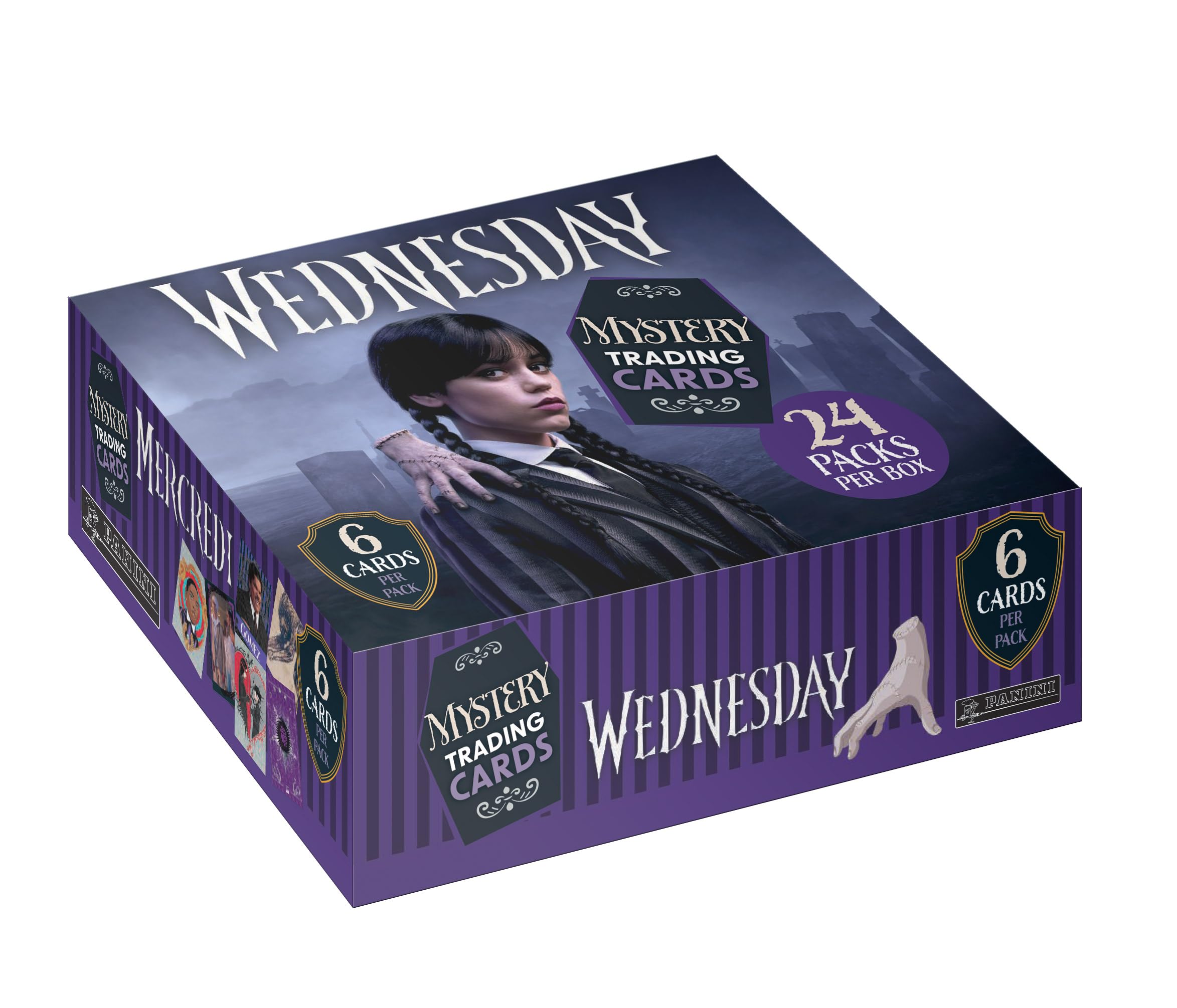 Panini Wednesday Trading Cards - Mystere Box of 24 Sleeves