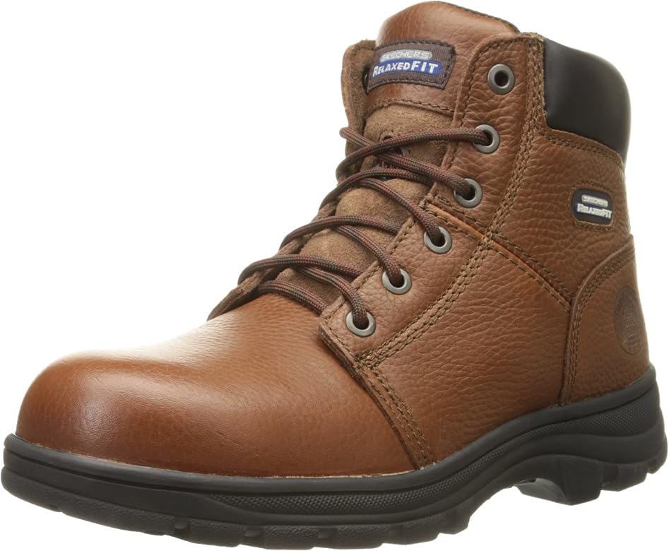 skechers steel toe work boots uk