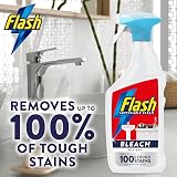 FLASH Multi Purpose Bleach Cleaning Spray 800ML x10 8 L Hard Surfaces view 4