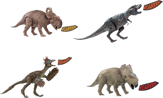 walking with dinosaur toys