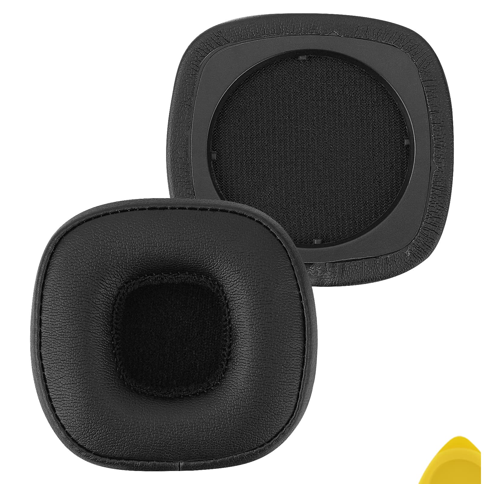 Geekria Replacement Ear Pads for Marshall Major IV Headphones Ear Cushions, Repair Parts (Black)