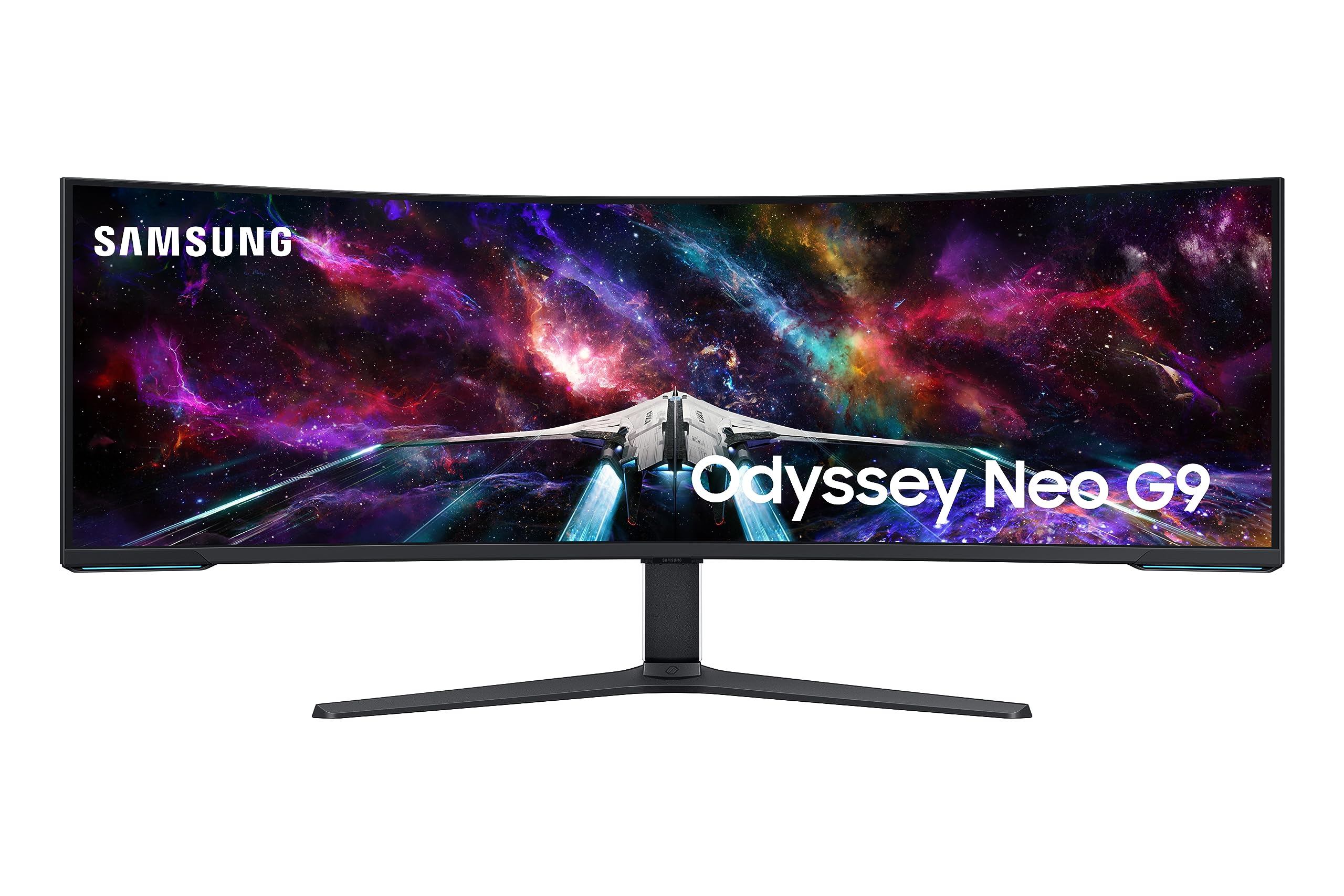 Samsung Odyssey Neo LS57CG952NUXXU G9 Mini LED Gaming Monitor - 57" Curved Dual UHD 4K, 7680x2160p, 240Hz, 1ms, HDMI 2.1, Displayport, USB