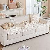 PuTian 100% Waterproof Fuzzy Couch Cover for Dogs Washable Non-Slip Couch Protector Pet Friendly Dog Mat for Couches and Sofas - 27.6''X59'' 70cmX150cm White