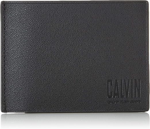Calvin Klein Ckj Slim Monogram Bifold W/c, Menâs Wallet, Black, 1x1x1 cm (W x H L): Amazon.co.uk 
