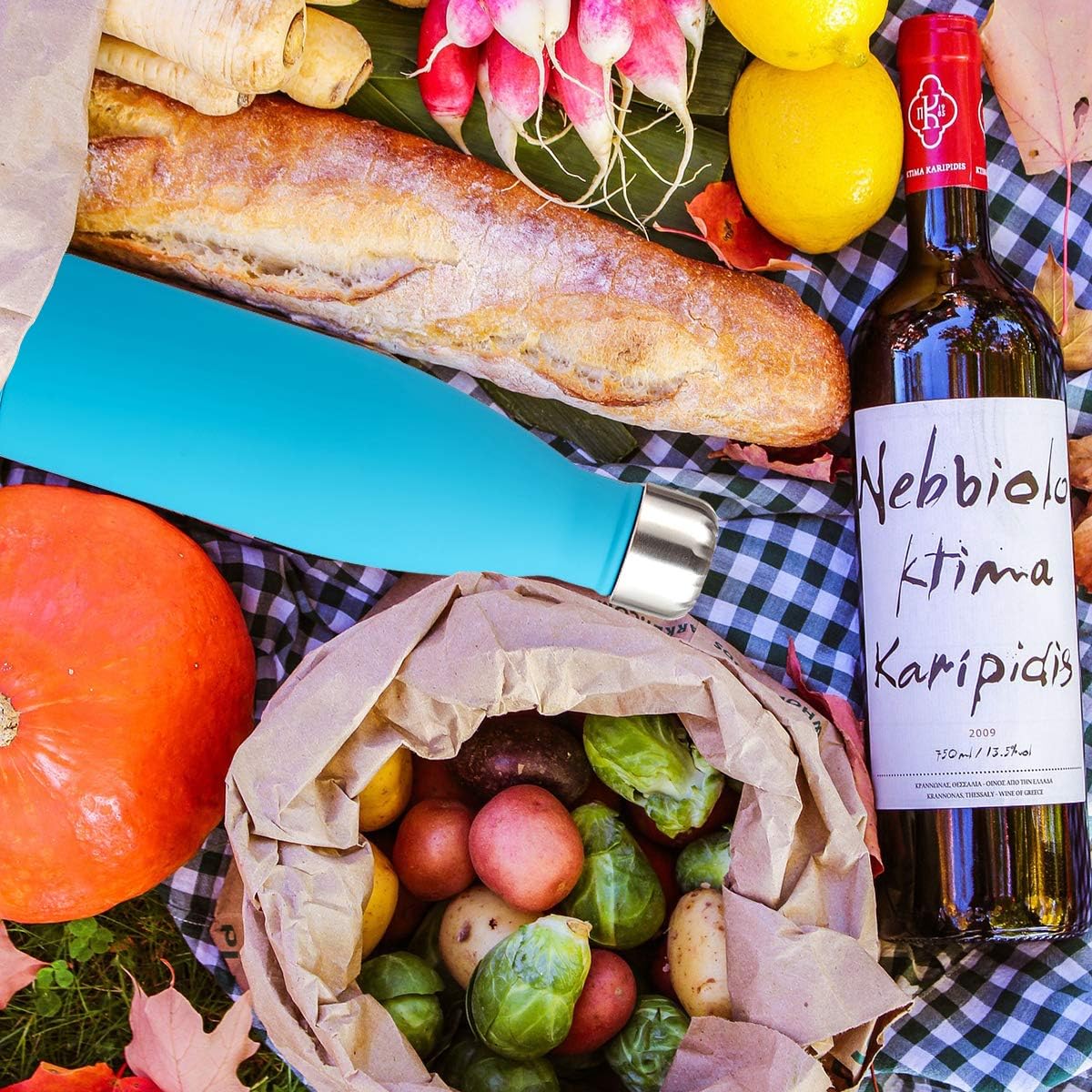 Sports Et Loisirs I Kua Fly Bouteille Isotherme 500ml Double Paroi Bouteille Deau Reutilisable Sans Bpa Gourde Inox Froid 24h Ou Chaud 12h Gourdes