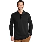 Port Authority EZCotton Long Sleeve Polo Shirt