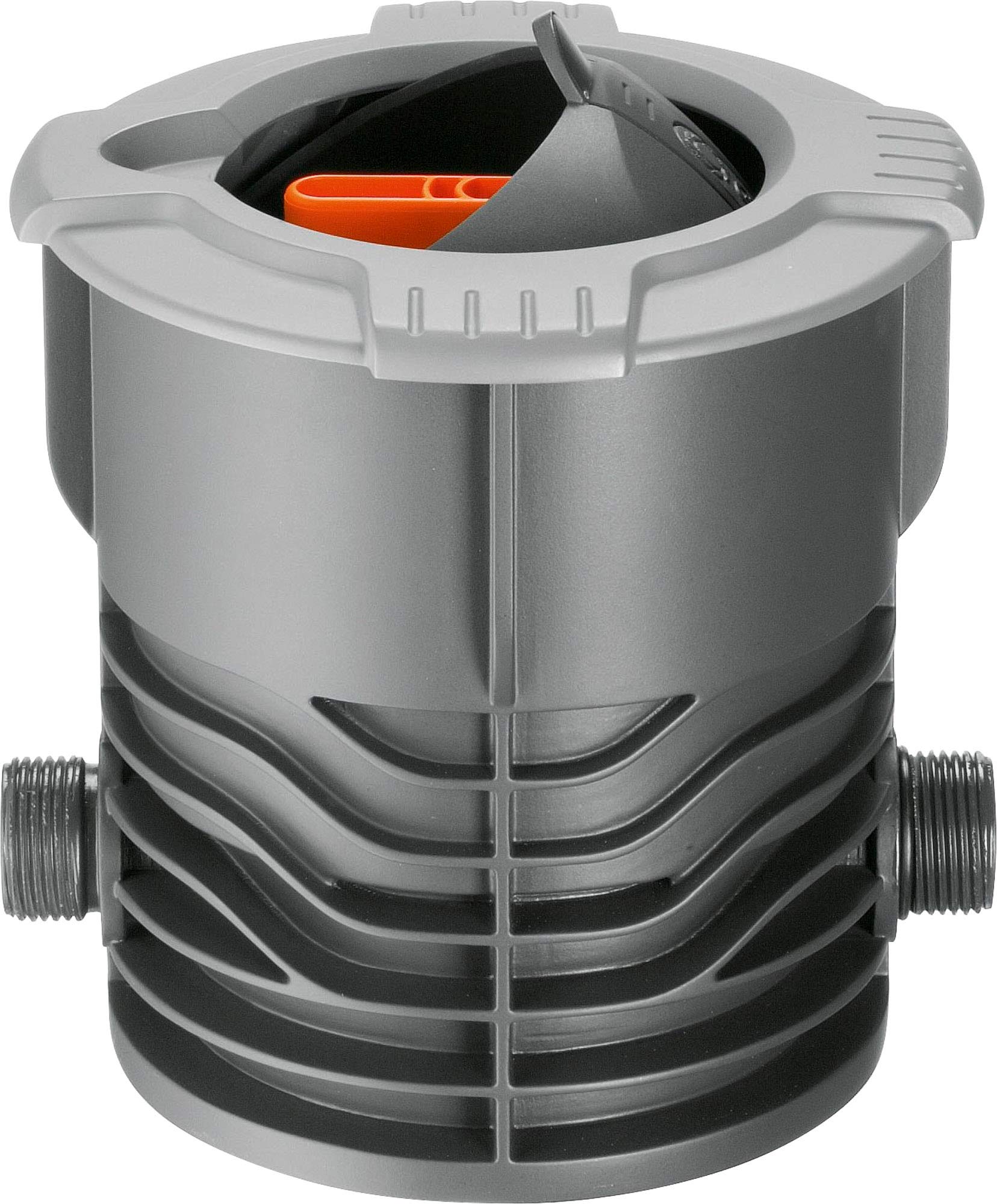 Gardena 02724-20 Regulator and Shut-off Valve - Grey/Orange