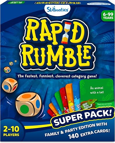 Skillmatics Rapid Rumble Super Pack Family & Party Edition