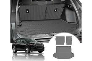 TTX LIGHTING 2025 HRV Cargo Liner & Backrest Mat Fit for Honda HR-V HRV 2023 2024 2025 2026 & Acura ADX 2025: All Weather Protection Cargo Mat with 2nd Row Back Seat Protector - TPE Trunk Liner HRV Accessories