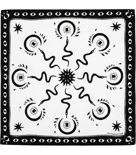 VINTAGE BANDANNA USA製 生成り白 トリコロール 2枚セット VINTAGE
