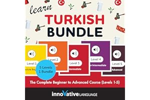 Learn Turkish Bundle: The Complete Beginner to Advanced Course (Levels 1-5)