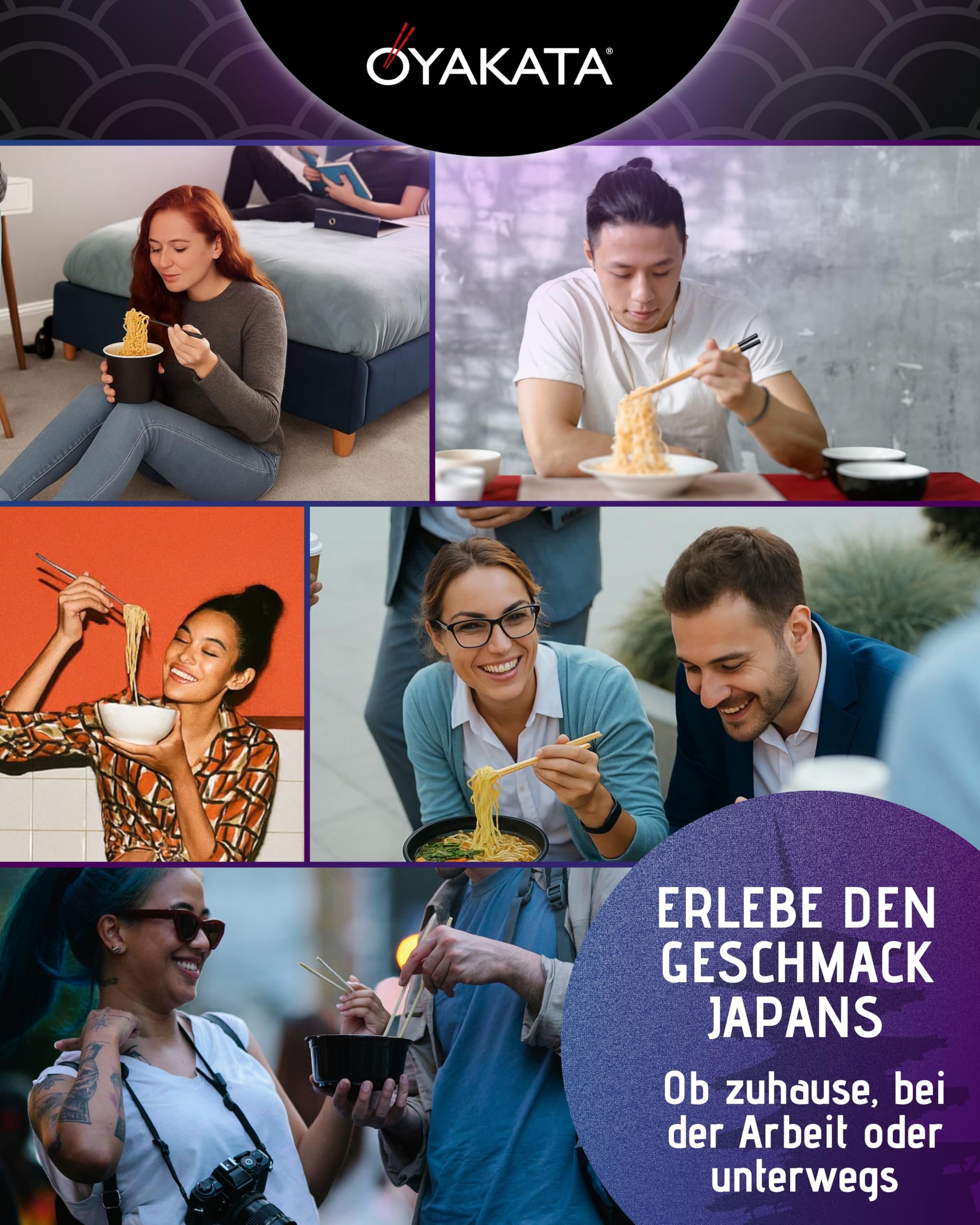 OYAKATA Instant-Nudelbecher Korean BBQ 93 g I Koreanischer Grillgeschmack & süß-würzige Sojasoße I Fertigmahlzeit in 3 Minuten I Perfekt für unterwegs & Zuhause I Authentische japanische Ramen-Nudeln 5