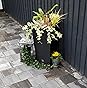 Vaso Per Fiori Prosper Plast DBSA300 – 29.5 X 33 Cm – Colore Grigio Pietra – Sabbia