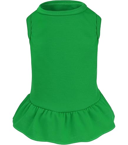 mint green dog dress Dog Dress, Dog Christmas Dress, Cat Dress, Dog Wedding Dress, Dog Dresses for Small Dogs Girl, Girl Puppy Princess Tutu Dress with Leash Ring, Fashion Pet Dog Clothes for Birthday Wedding(M-Green) -