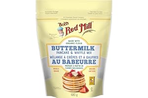 Bob's Red Mill Buttermilk Pancake and Waffle Mix, 680g (Pack of 1)