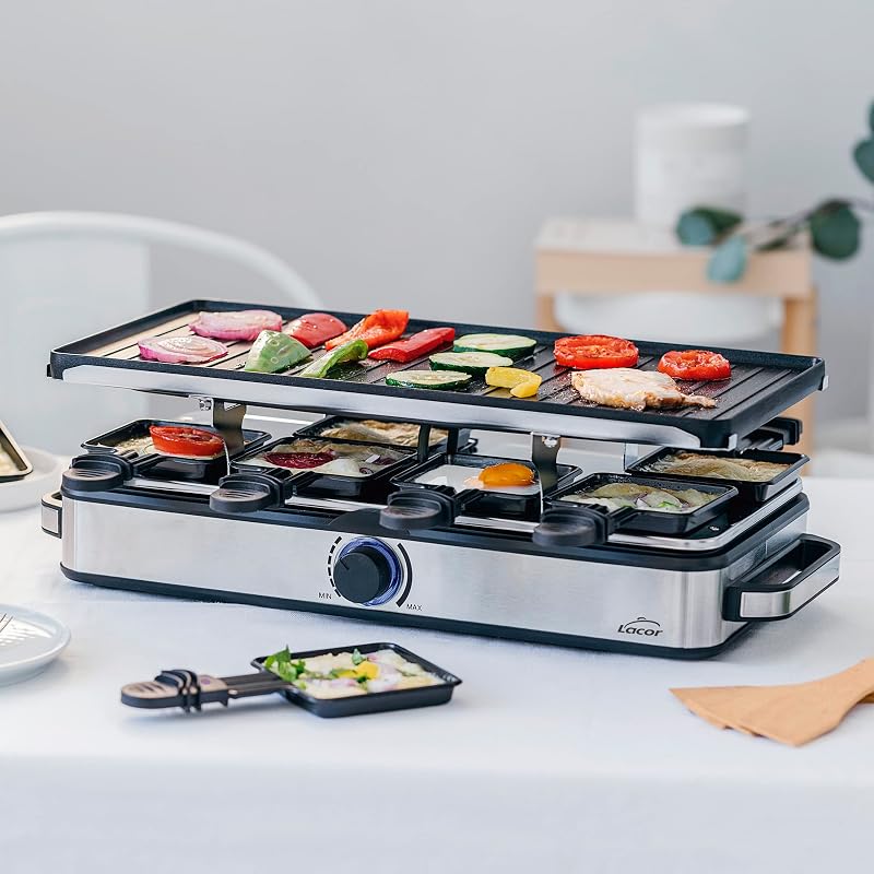 69348 - Plancha Grill Cocina, Raclette Grill, Antiadherente
