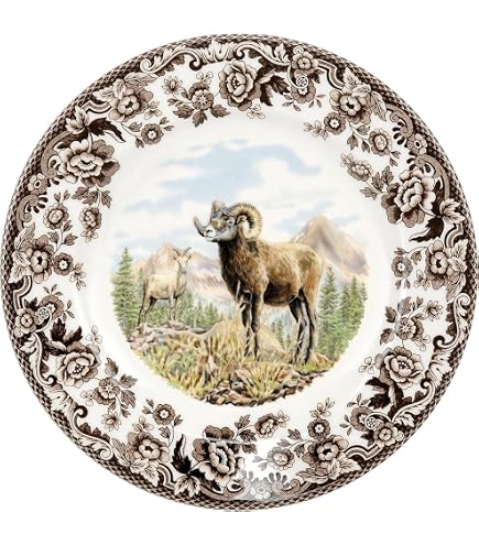 Amazon.com | Spode Woodland Turkey Dinner Plate 10.5